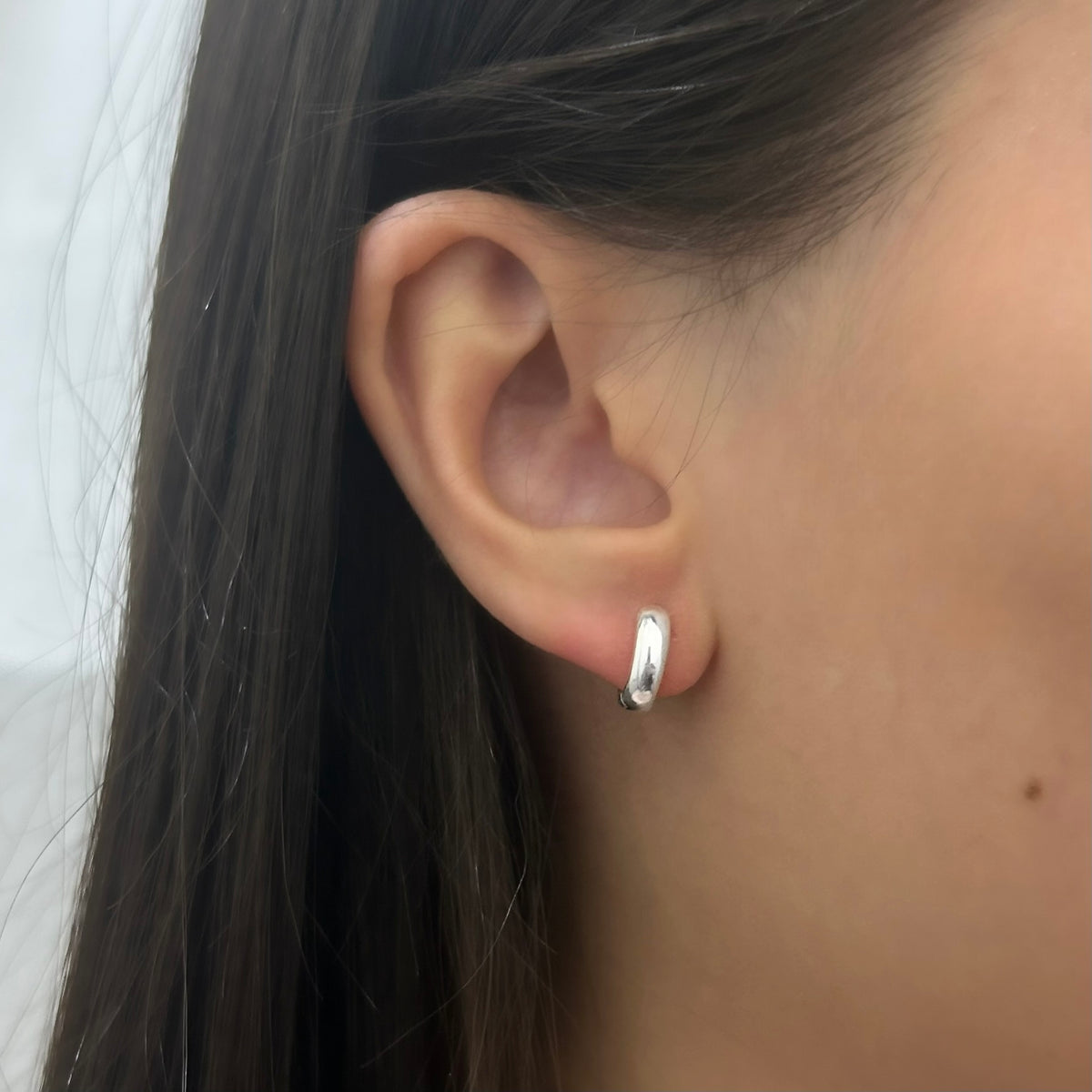 Argola Aro Redondo Liso 6mm Tam M