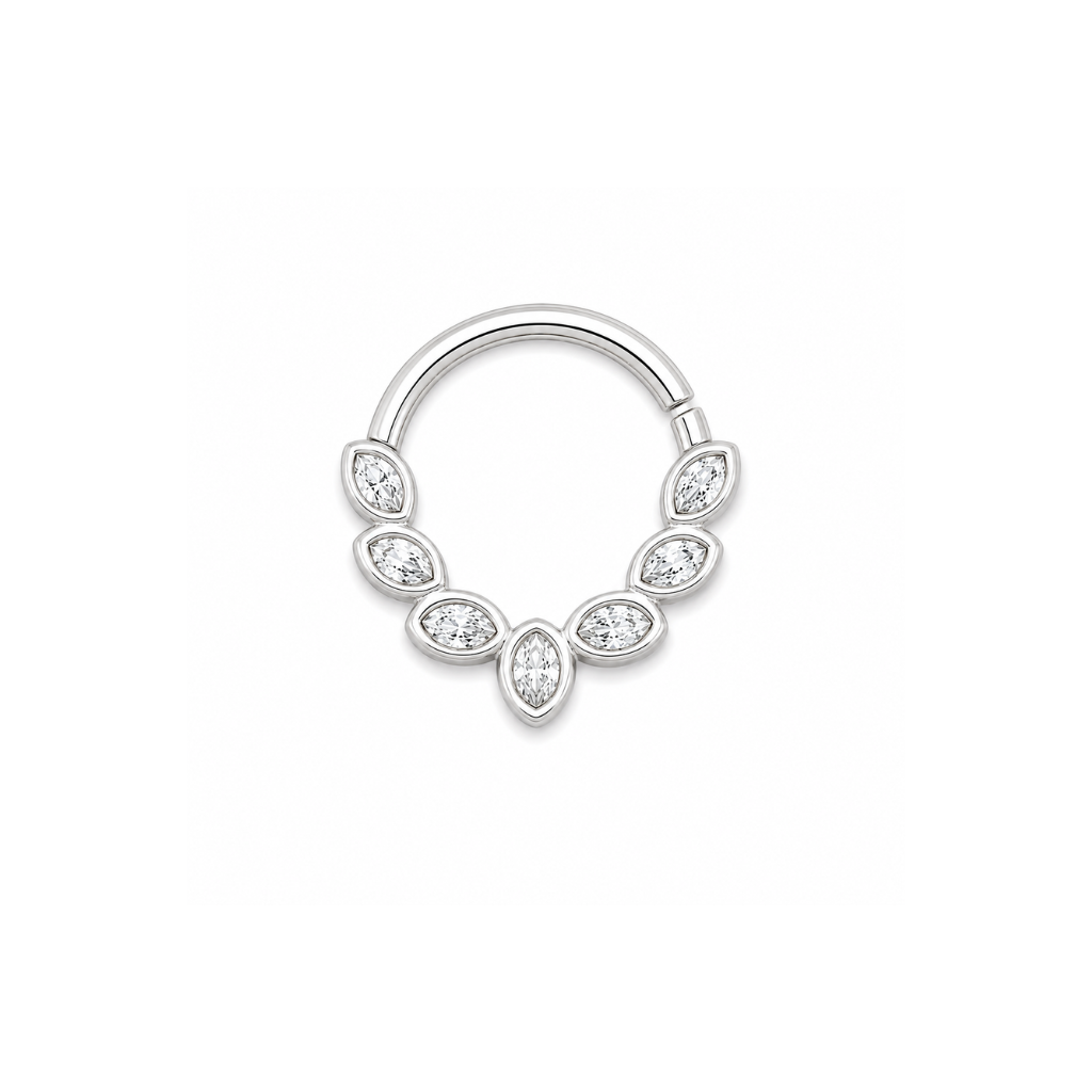 PIERCING 7 PONTOS DE LUZ SEGMENTADOS
