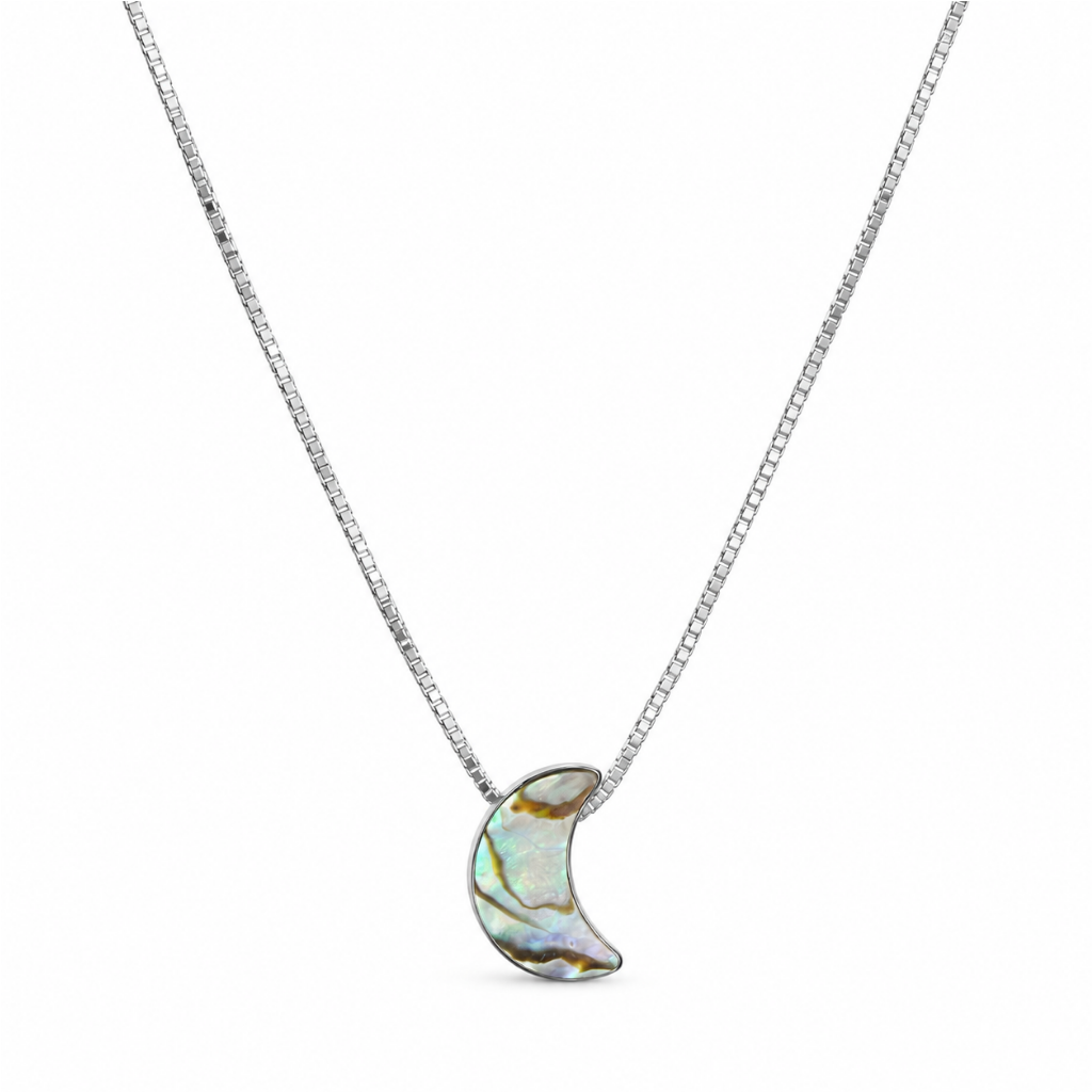 COLAR LUA ABALONE 45CM
