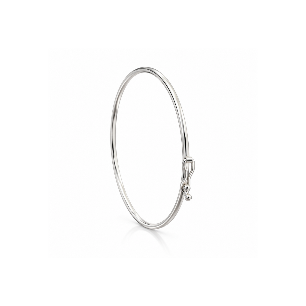 BRACELETE ARO REDONDO COM TRAVA 2MM