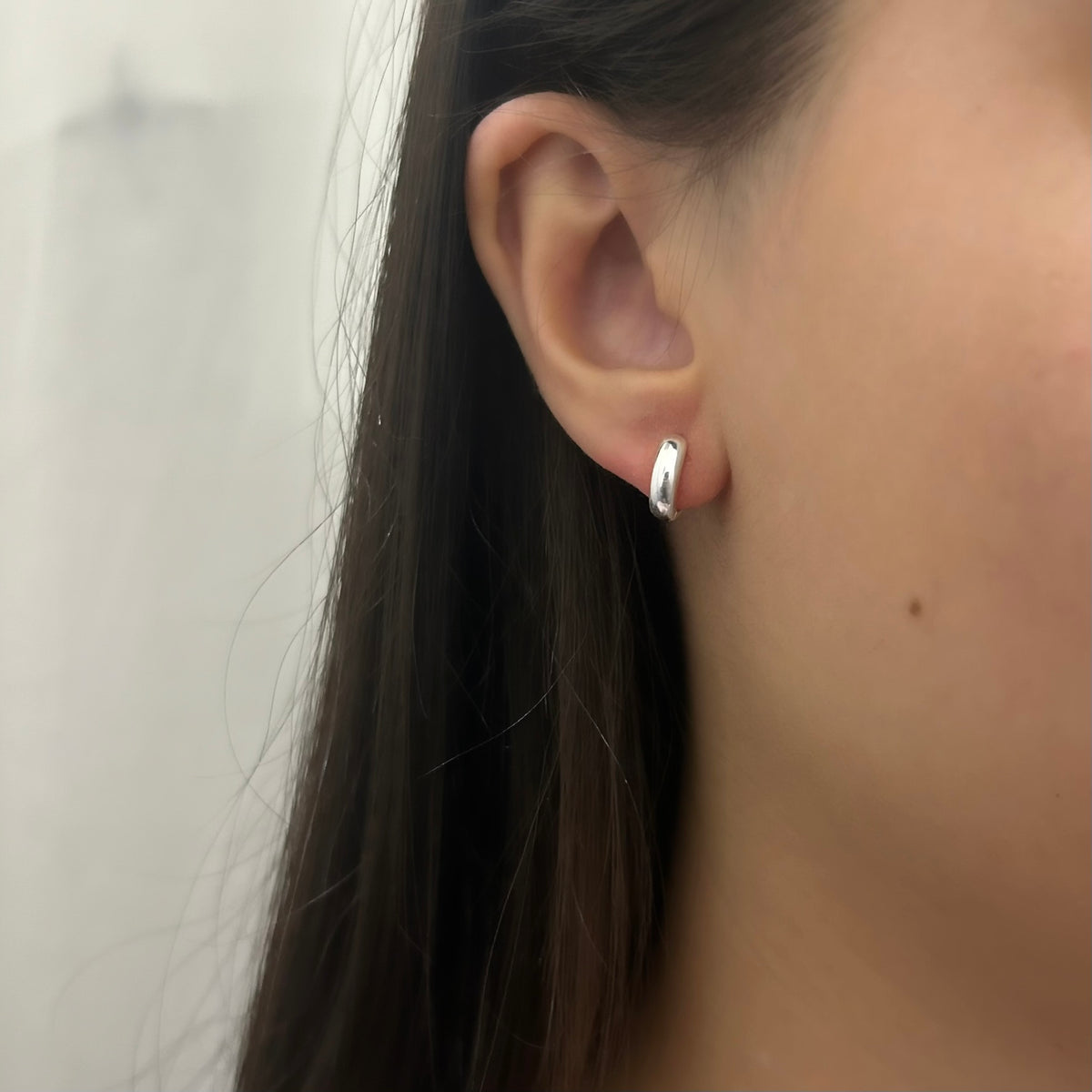 Argola Aro Redondo Liso 6mm Tam M
