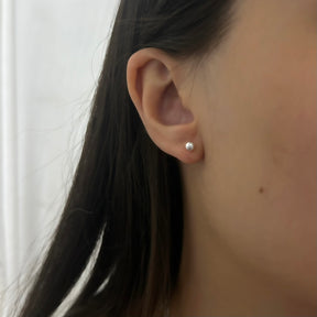 Brinco Bolinha Lisa 3mm