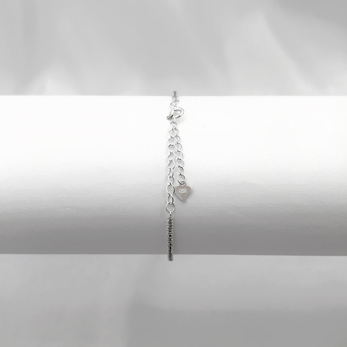 Pulseira Riviera 1,5mm Retangulo Cravejado
