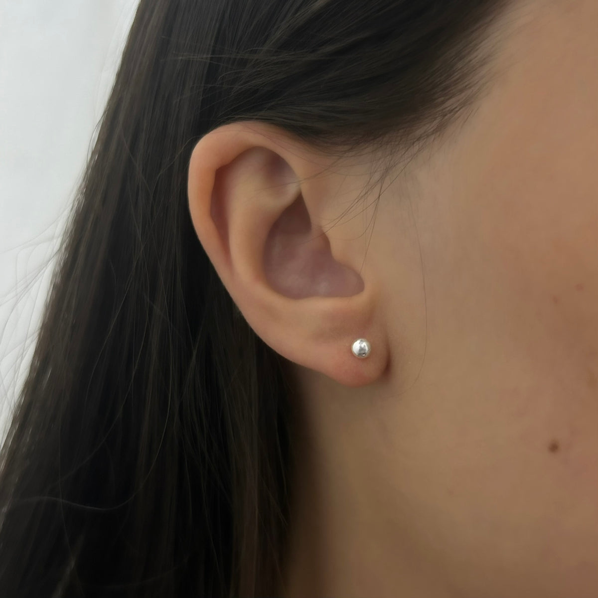 Brinco Bolinha Lisa 3mm
