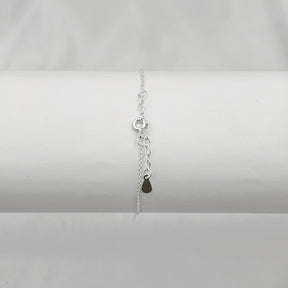 Pulseira Coração Liso Central Pendurado
