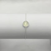 Pulseira Madreperola Redonda Central Cravejada