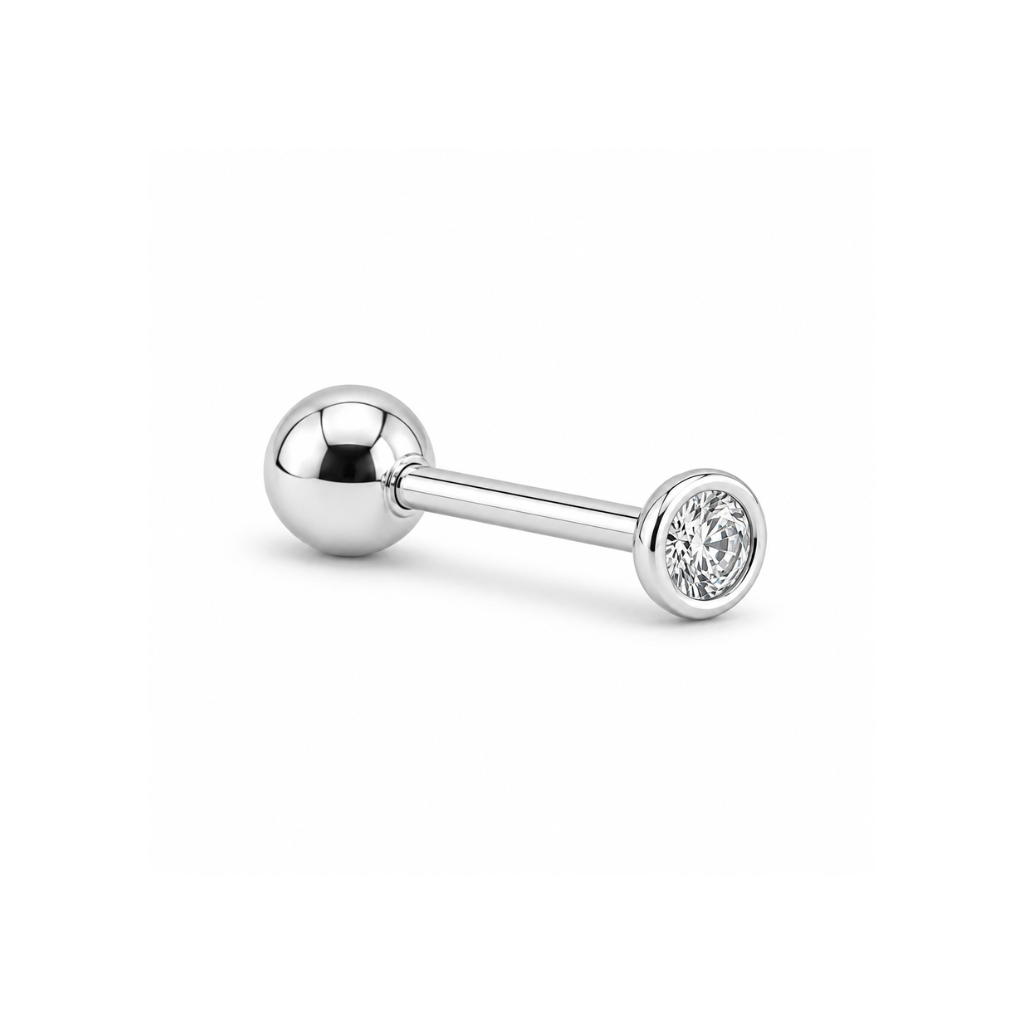 PIERCING PONTO DE LUZ CRAVACAO INGLESA 4MM