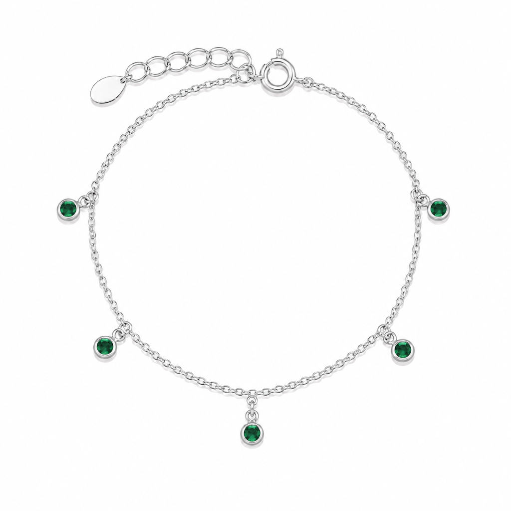 PULSEIRA PONTOS DE LUZ PENDURADOS VERDE