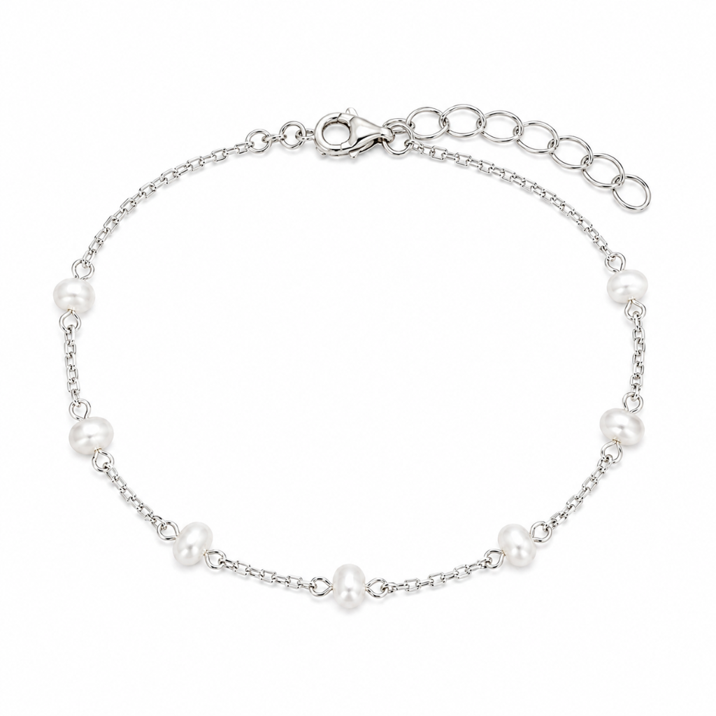 PULSEIRA CARTIER COM PEROLAS INTERCALADAS