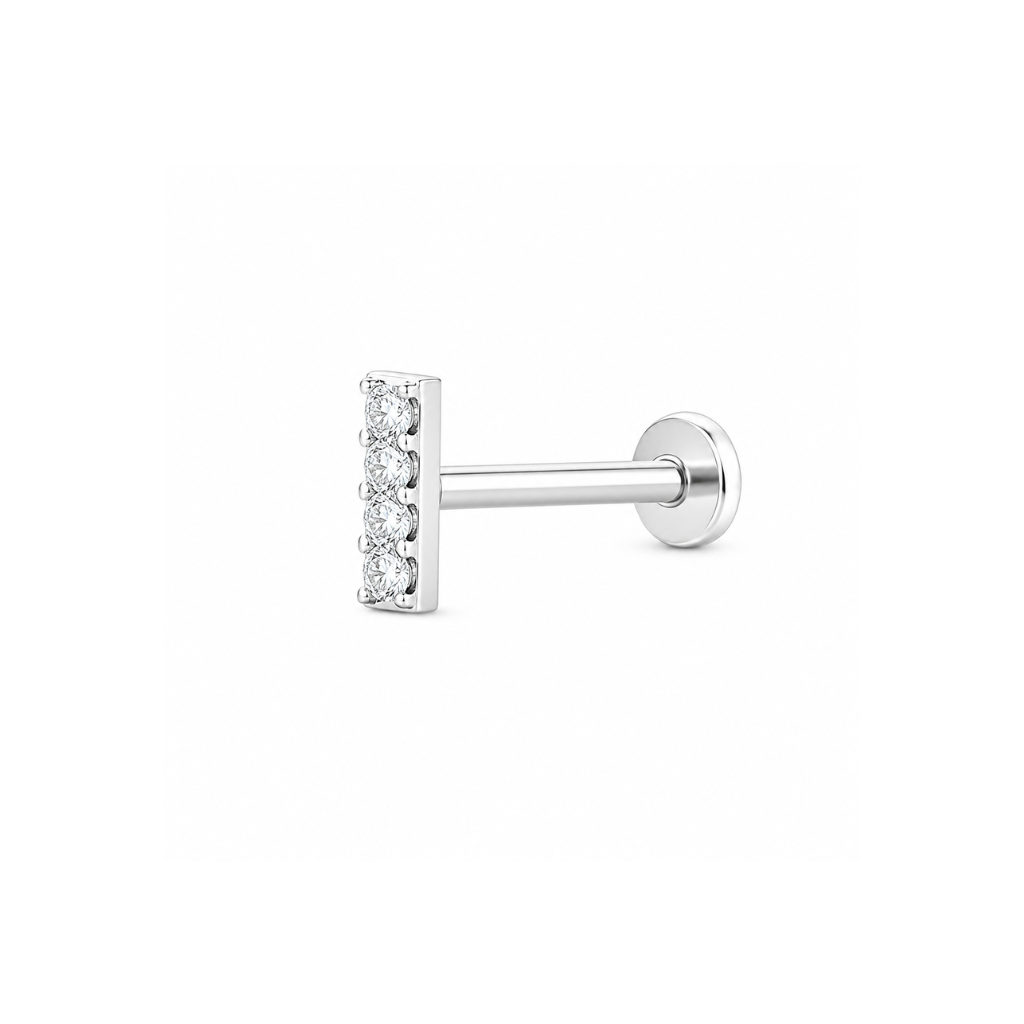 PIERCING RETANGULAR CRAVEJADO se