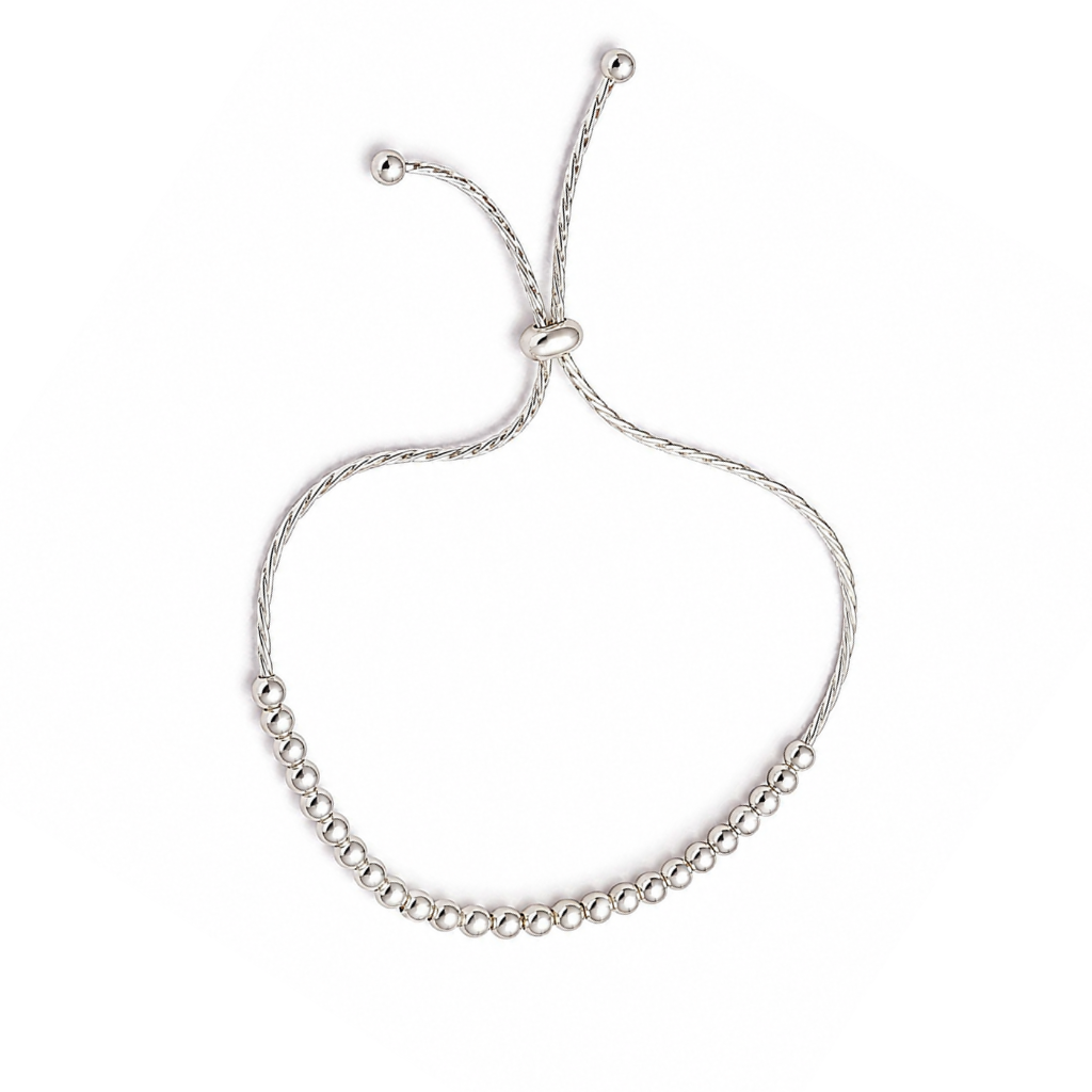 PULSEIRA BOLINHAS SEGMENTADAS LISA (FECHO GRAVATINHA)