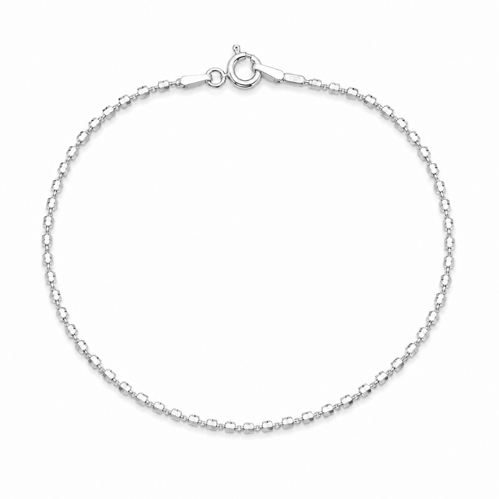 PULSEIRA CHAIN CUBE MINIMALISTA