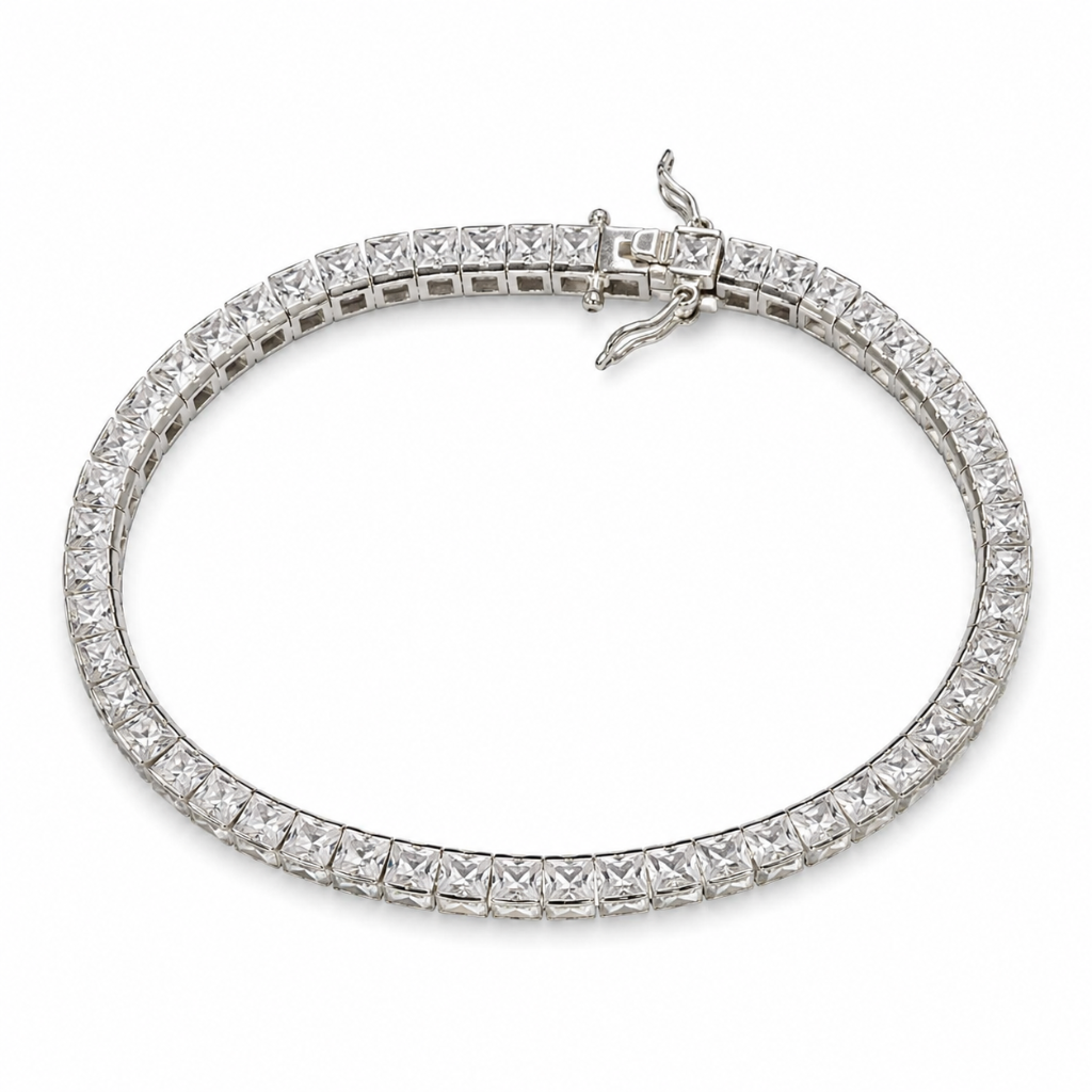 PULSEIRA RIVIERA QUADRADA 4MM