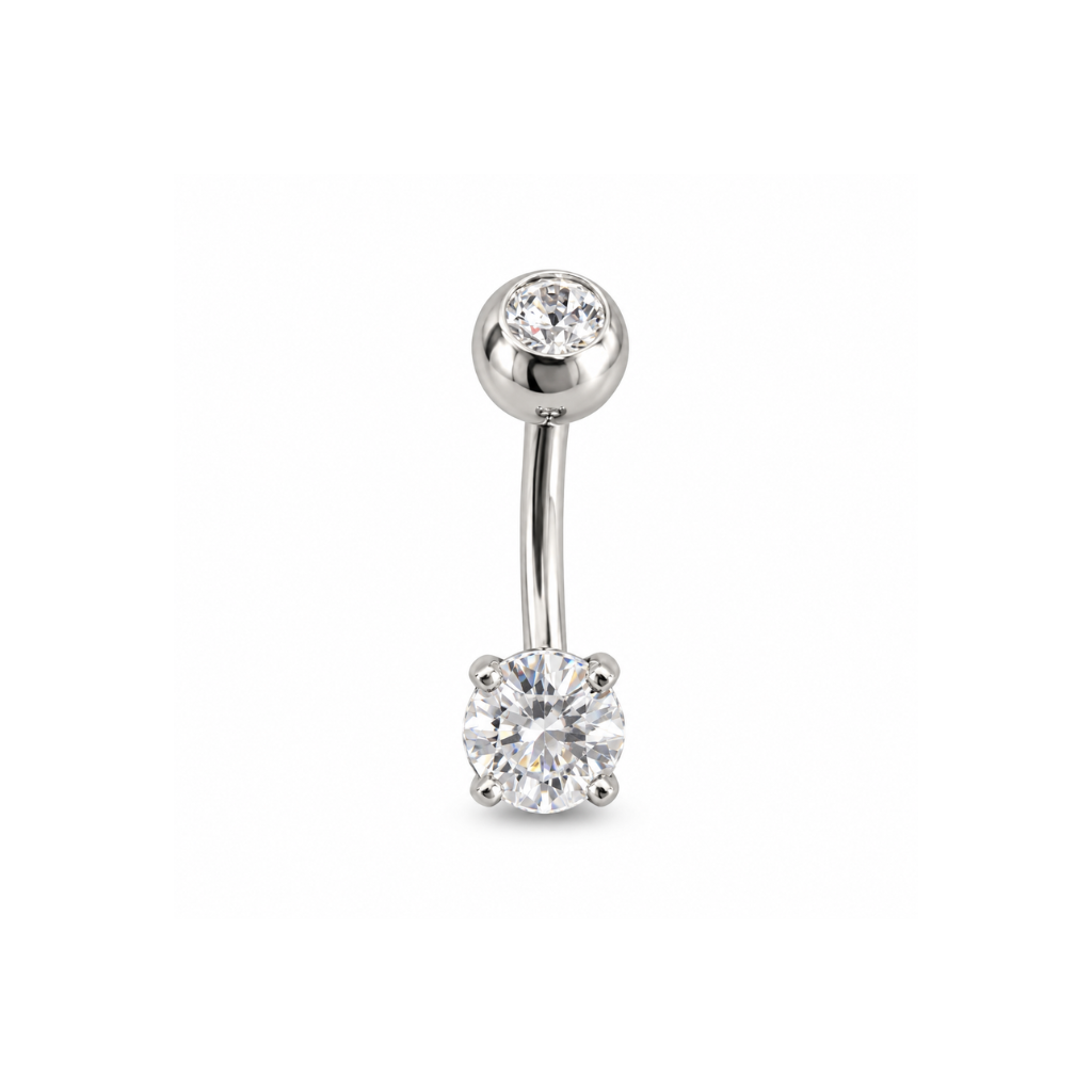 PIERCING PONTO DE LUZ DUPLO se