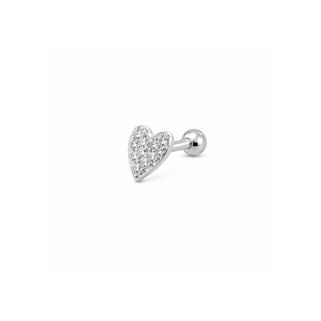 PIERCING CORACAO MEDIO se