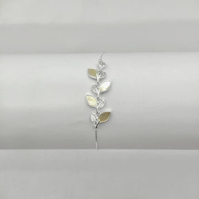 Pulseira Ramo Luxo Cravejado/Madreperola
