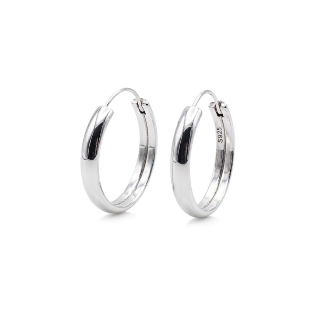 ARGOLA ARO REDONDO MEIA CANA 3MMX2,5CM